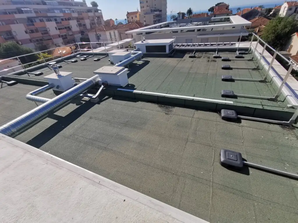 Photo d'une toiture terrasse